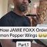 Jamie Foxx Sings His Wingstop Order For 700 Wings