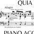 Quia Respexit Accompaniment Magnificat BWV 243 Bach