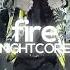 Fire Bts Sped Up Nightcore