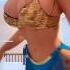 Princess Jasmine With Big Booty Shorts Short Viral Trending