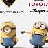 Lamborghini VS Toyota Supra Minion Style Lamborghini Tiktok Supra Toyota Shorts Best Beast