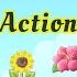 FLOWERS SONG ACTION SONG With Lyrics