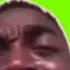 Black Man Crying Meme Greenscreen Free To Use