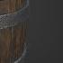 Wooden Barrel Game Asset TexturingTutorial In Substance Painter Part 02