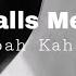 Noah Kahan She Calls Me Back Acoustic Karaoke