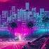 Synthwave Los Angeles Night Drive