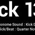 Kick Drum BPM 134