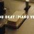 Mark Forster VIZE Michael Geldreich Bist Du Okay Pianoversion Official Video