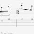 Megadeth BEGINNING OF SORROW Guitar Solo Tutorial Tab Sheet Music