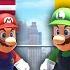 AMERICA Vs GERMANY In Mario Odyssey Online