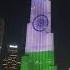 Burj Khalifa India Flag 78th India Independence Day In Dubai August 15 2024