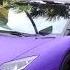 Lamborghini Aventador Matte Purple Supercar Start Up And Drive Miami Lamborghini Prestige Imports