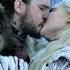 Game Of Thrones 8x01 Jon Snow Kiss Daenerys Before Her Dragons Scene HD