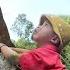 Orphan Boy Boiled Potatoes For His Younger Sister To Eat And Caught Stream Fish For Food