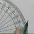 To Draw An Acute Angle Of Measure 30 Using A Protractor