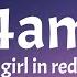 Girl In Red 4am Lyrics