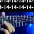 1 String Astronomia Easy Tabs Guitar Fingerstyle Tutorial