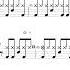 Whitesnake Crying In The Rain Drum Score Drum Sheet Music