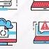 Cloud Technology Flat Animation Icons After Effects Templates