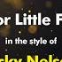 Ricky Nelson Poor Little Fool Karaoke Version From Zoom Karaoke