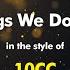 10cc The Things We Do For Love Karaoke Version From Zoom Karaoke