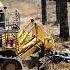 Clearing Wooded Land With Anchor Chain And Bulldozer