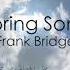 Spring Song Frank Bridge Arranged For 6 Cellos