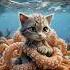 Cat In The Ocean CatAi Cat Cute Kitten Funny Catlover Cutecat Catstory