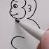 3 3 3 Monkey How To Draw Monkey Drawing Draw