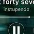 Instupendo Six Forty Seven Beginning Looped Slowed Reverb