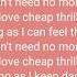 Cheap Thrills Feat Sean Paul Hex Cougar Remix Lyrics