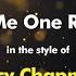 Tracy Chapman Give Me One Reason Karaoke Version From Zoom Karaoke