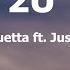 David Guetta 2U Ft Justin Bieber Lyrics