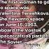 Valentina Tereshkova The First Women In Space