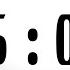 25 Minutes COUNTDOWN TIMER With Voice Announcement Every Minute