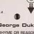 George Duke Rhyme Or Reason Shelter Anthem Mix