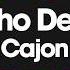 Antho Decks Cajon Original Mix