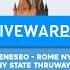 Driving New York Thruway US I90 Geneseo To Rochester To Rome 4K