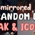 MIRRORED KPOP RANDOM DANCE DANCE BREAK ICONIC PARTS