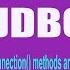 Adv Java JDBC Session 132 How Many GetConnection Methods Are Available In DriverManager Class