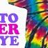 How To Spider Tie Dye