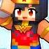 Saving My Friends As WONDER GIRL In Minecraft