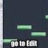 Resize Notes From Left In Piano Roll FL Studio Tutorial Shorts