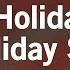 Happy Holiday The Holiday Season Andy Williams Karaoke Version KaraFun