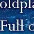 Coldplay A Sky Full Of Stars Lyrics