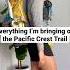 My Backpacking Gear For The Pacific Crest Trail Go To My Channel For The Full Video