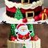 Christmas Day Cake Designs Idea Christmas Day Theme Cake Santa Clause Cake Design New Year Cake Cake