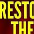 GOD WILL RESTORE WHAT THE ENEMY HAS STOLE APOSTLE JOSHUA SELMAN Joshuaselman