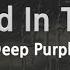 Deep Purple Child In Time Karaoke Version