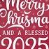 Merry Christmas And A Blessed New Year 2025 Remastered AI Music Video Christmas NewYear